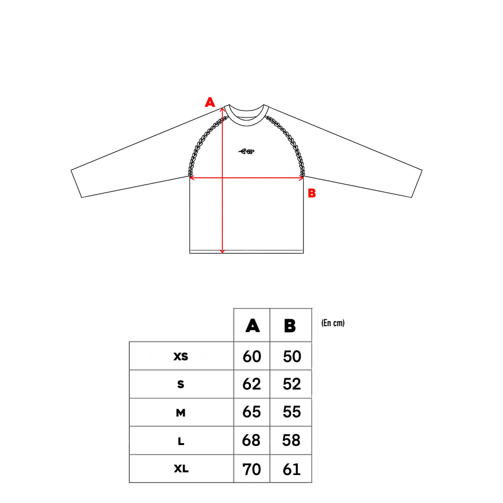 Longsleeve bouquet de lavande