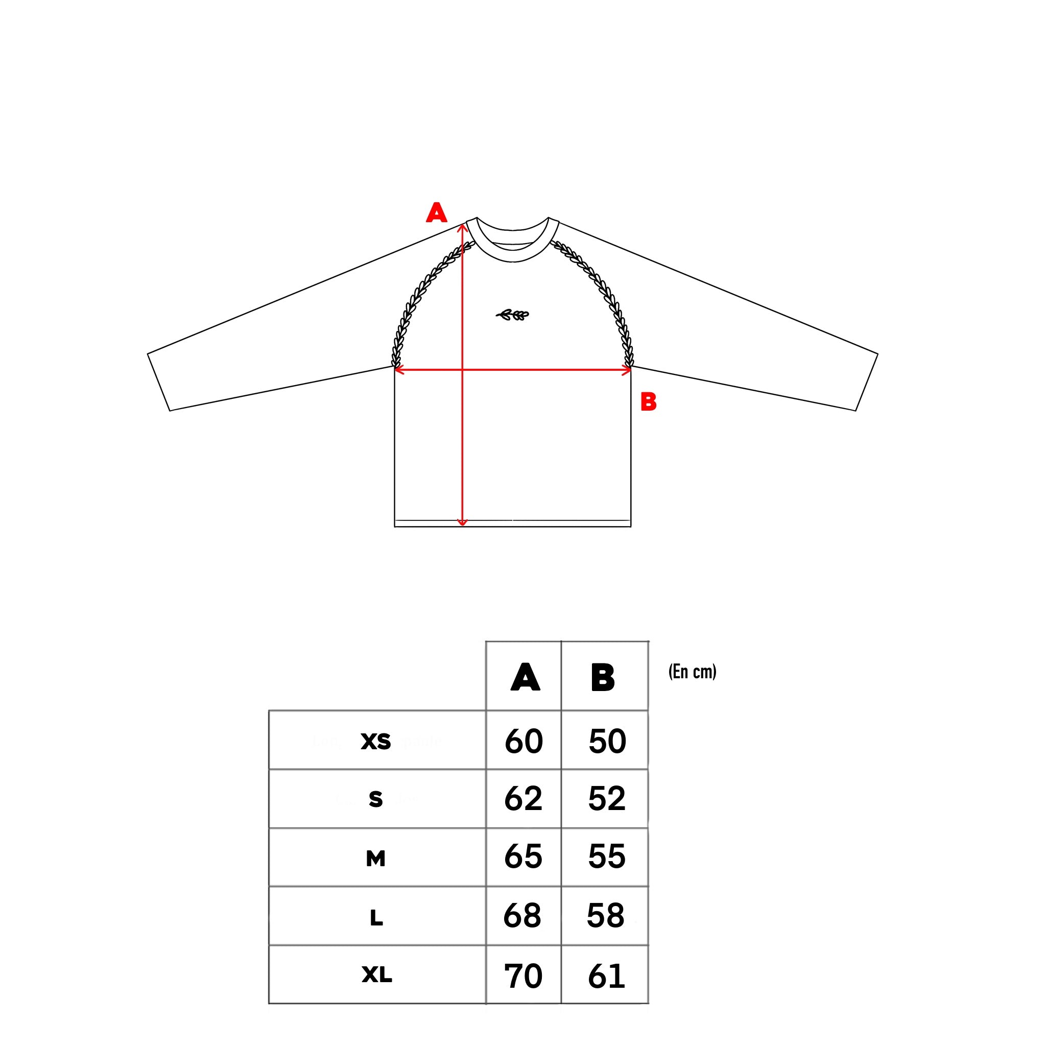 Longsleeve bouquet de lavande