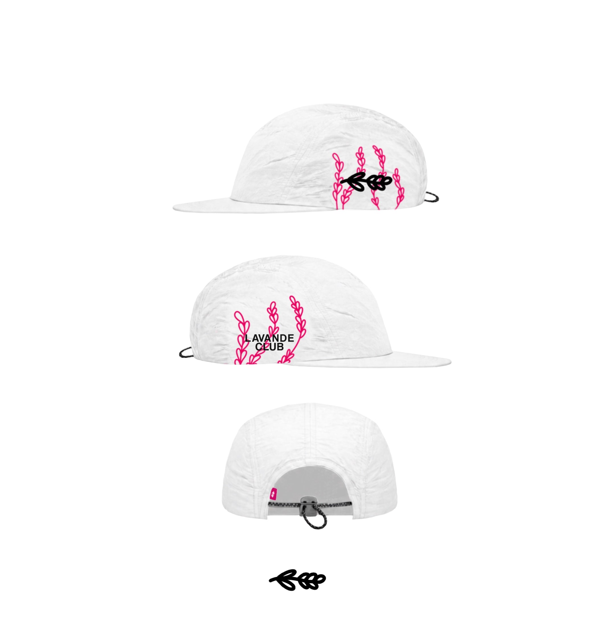Run cap White
