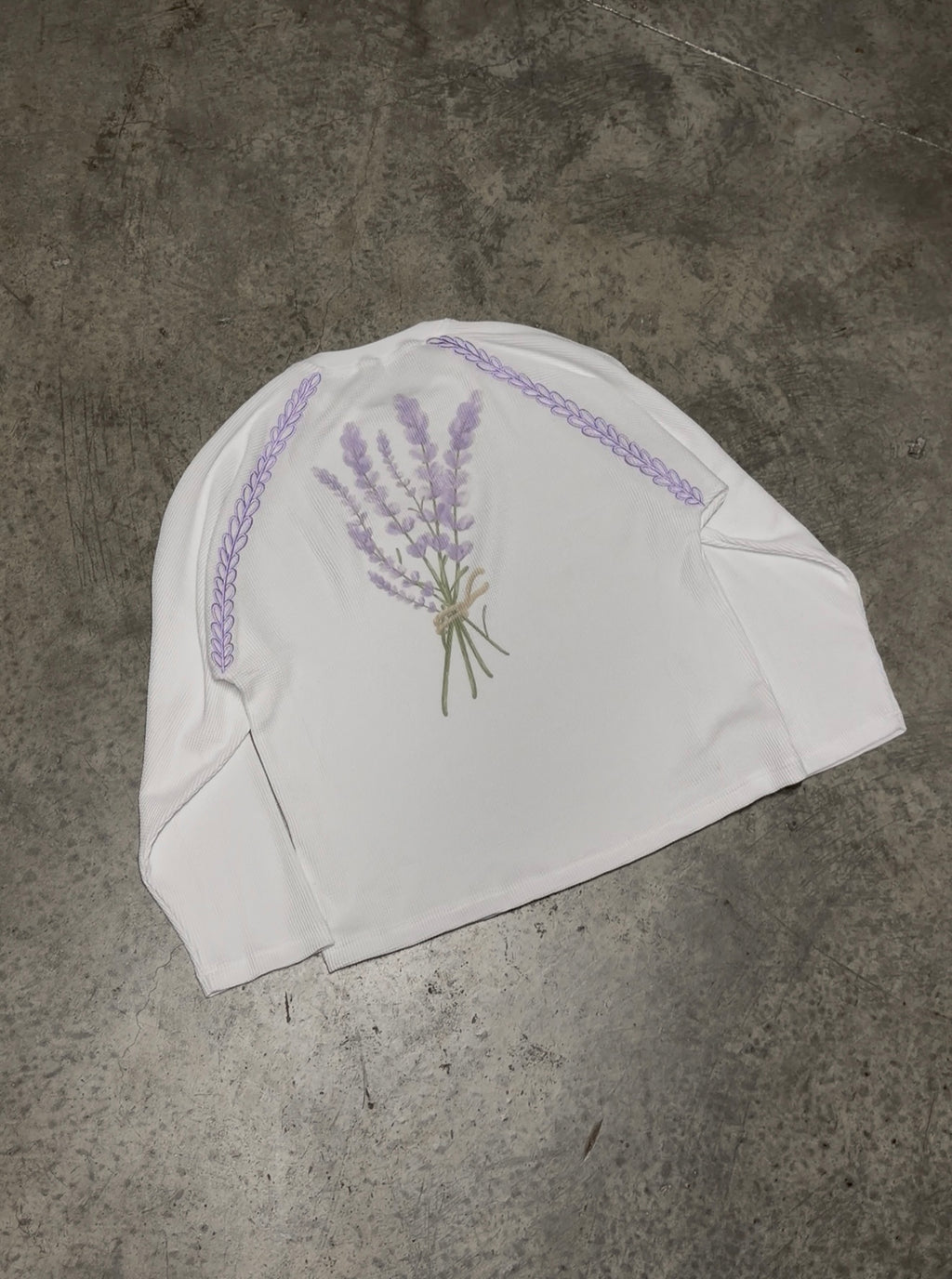 Longsleeve bouquet de lavande