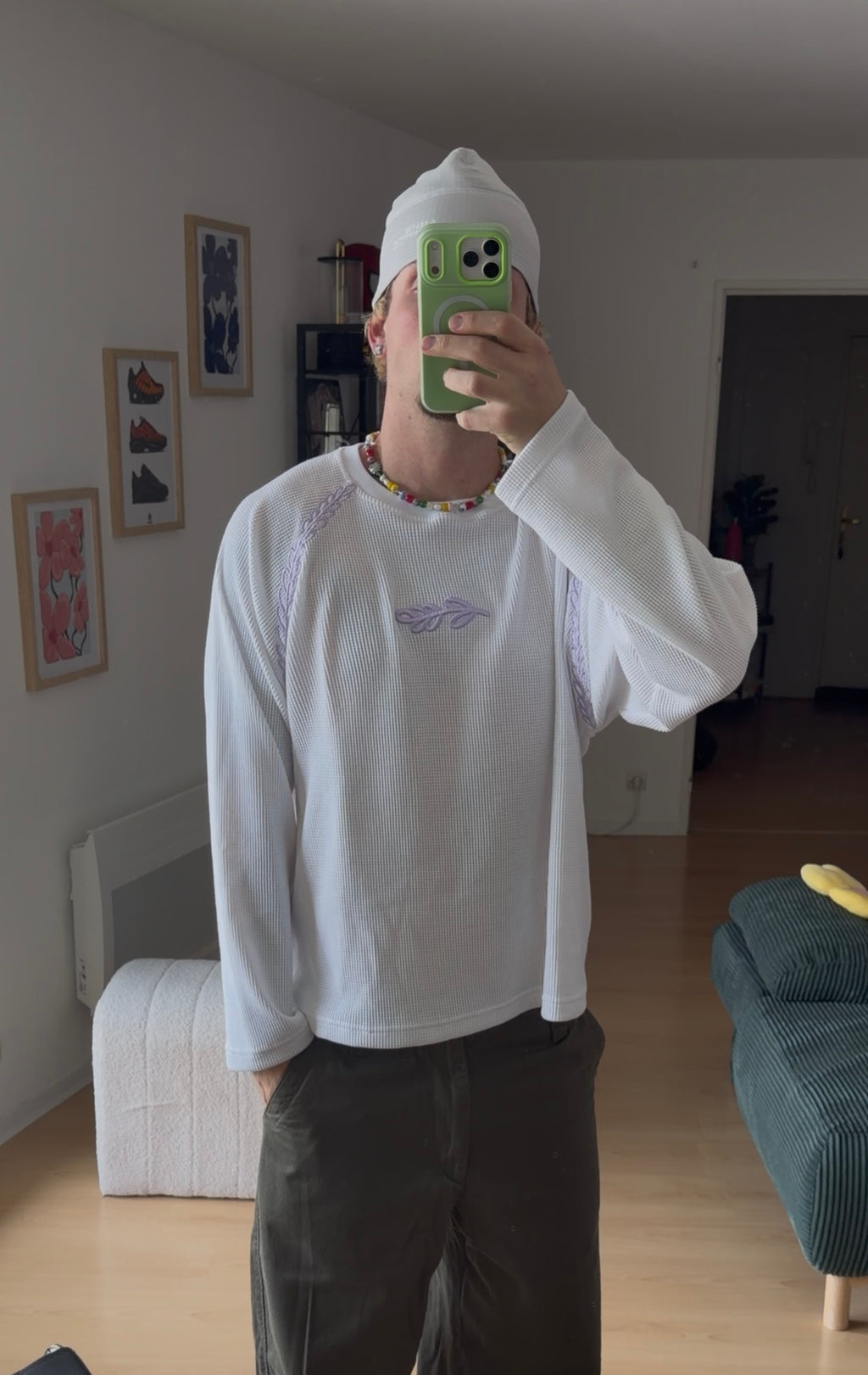 Longsleeve bouquet de lavande